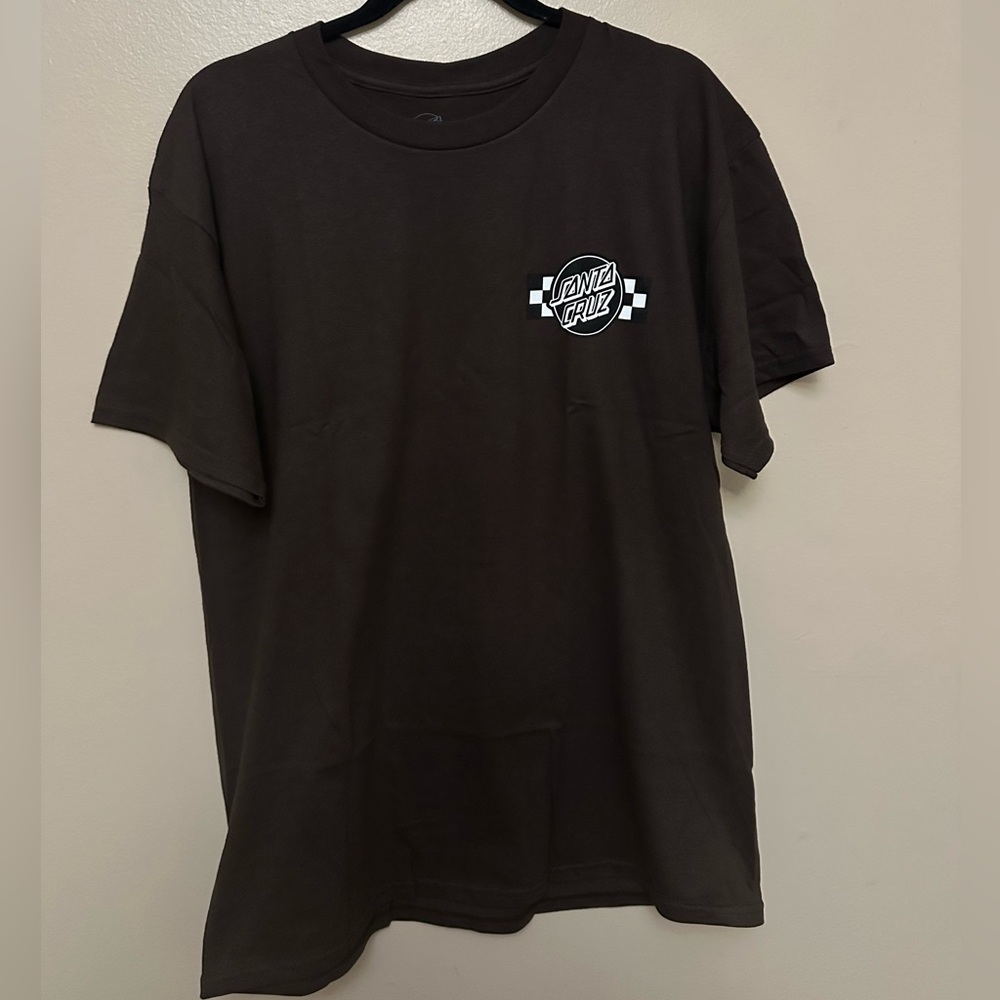 Santa Cruz Skateboards Dark Brown Tee